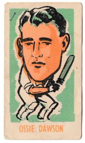 Kiddys - 'Popular Cricketers' (1948) - Ossie Dawson (Natal) Kiddys - 'Popular Cricketers' (1948) - Ossie Dawson (Natal)