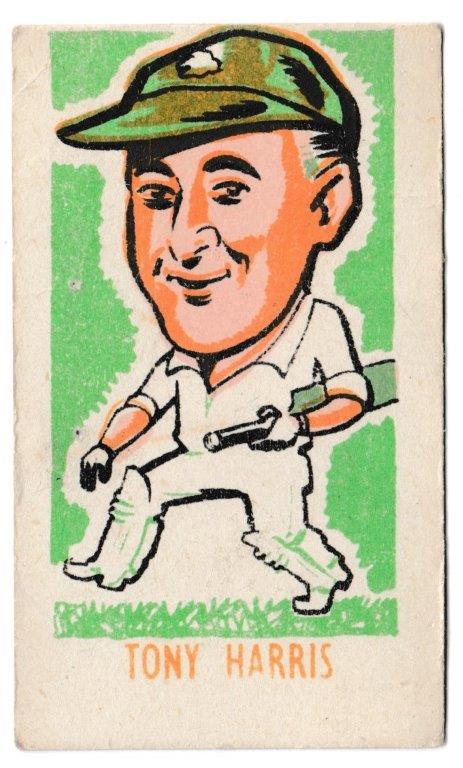 Kiddys - 'Popular Cricketers' (1948) - Tony Harris (Transvaal) Kiddys - 'Popular Cricketers' (1948) - Tony Harris (Transvaal)