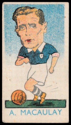 Kiddy's Favourites - 'Popular Footballers' - A. MacAulay (Arsenal)