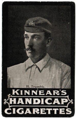 Kinnear - 'Australian Cricketers' (1897) - H. Trumble (New South Wales) Kinnear - 'Australian Cricketers' (1897) - H. Trumble (New South Wales)