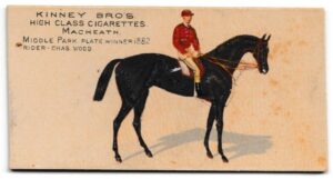 Kinney Bro's - 'Racehorses - English Horses' (1898) - Macheath