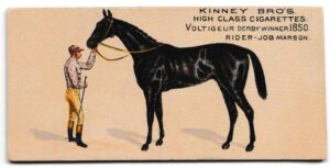 Kinney Bro's - 'Racehorses - English Horses' (1898) - Voltigeur