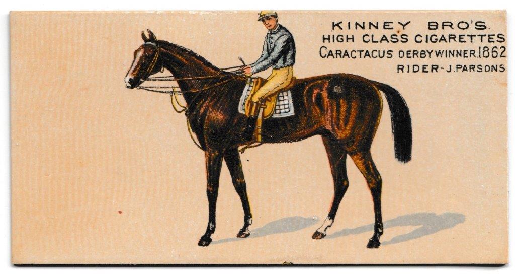 Kinney Bro's - 'Racehorses - English Horses' (1898) - Caractacus Kinney Bro's - 'Racehorses - English Horses' (1898) - Caractacus