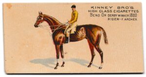 Kinney Bro's - 'Racehorses - English Horses' (1898) - Bend Or