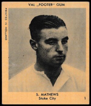 Klene - 'Val "Footer" Gum' (1936) - S. Matthews (Stoke City)