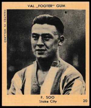 Klene - 'Val "Footer" Gum' (1936) - F. Soo (Stoke City)