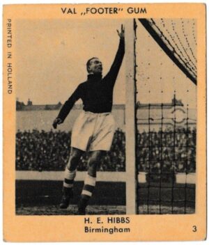 Klene - 'Val "Footer" Gum' (1936) - H.E. Hibbs (Birmingham City)