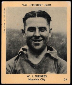 Klene - 'Val "Footer" Gum' (1936) - W.L. Furness (Norwich City)