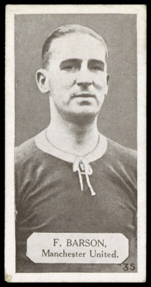 Lacey's - 'Footballers' (c1936) - F. Barson (Man Utd)