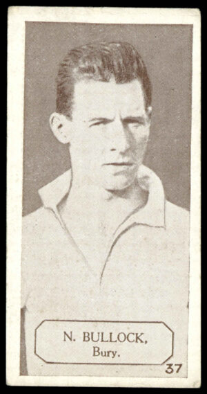 Lacey's - 'Footballers' (c1936) - N. Bullock (Bury)