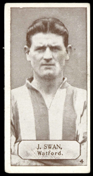 Lacey's - 'Footballers' (c1936) - J. Swan (Watford)