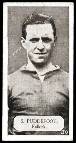 Lacey's - 'Footballers' - (c1936) - S. Puddefoot (Falkirk)