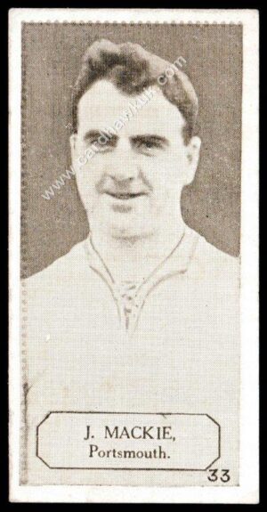 Lacey's - 'Footballers' - (c1936) - J. Mackie (Portsmouth)