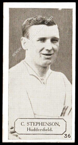 Lacey's - 'Footballers' - (c1936) - C. Stephenson (Huddersfield)