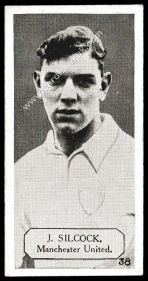 Lacey's - 'Footballers' - (c1936) - J. Silcock (Manchester Utd)