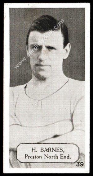 Lacey's - 'Footballers' - (c1936) - H. Barnes (Preston NE)
