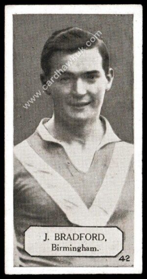 Lacey's - 'Footballers' - (c1936) - J. Bradford (Birmingham)