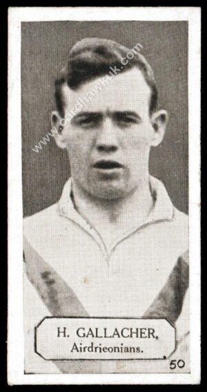 Lacey's - 'Footballers' - (c1936) - H. Gallacher (Airdrie)
