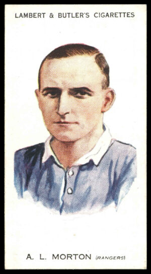 Lambert & Butler - 'Footballers 1930-31' (1930) - #27 - A.L. Morton (Glasgow Rangers)