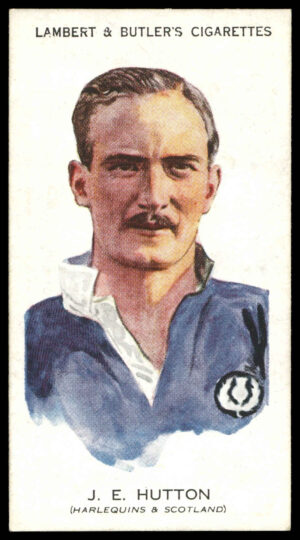 Lambert & Butler - 'Footballers 1930-31' (1930) - #44 - J.E. Hutton (Harlequins)