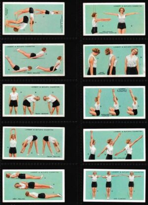 Lambert & Butler - 'Keep Fit' (1937) - Complete Set