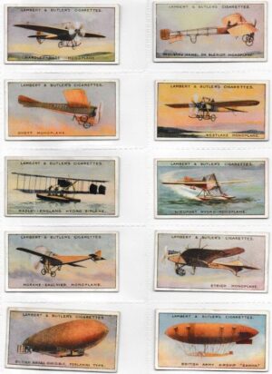 Lambert & Butler - 'Aviation' (1915) - Complete Set