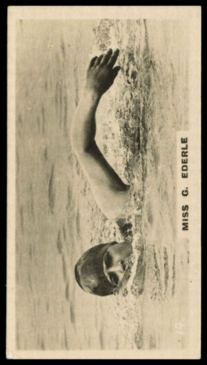 Lambert & Butler - 'Who's Who in Sport 1926' (1926) - Miss G. Ederle (Swimming) Lambert & Butler - 'Who's Who in Sport 1926' (1926) - Miss G. Ederle (Swimming)
