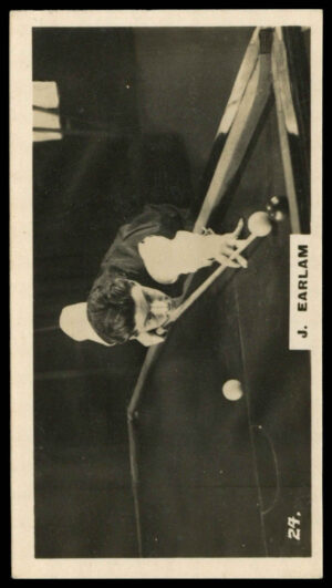 Lambert & Butler - 'Who's Who in Sport 1926' (1926) - J. Earlam (Billiards)