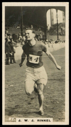 Lambert & Butler - 'Who's Who in Sport 1926' (1926) - J.W.J. Rinkel (Running)
