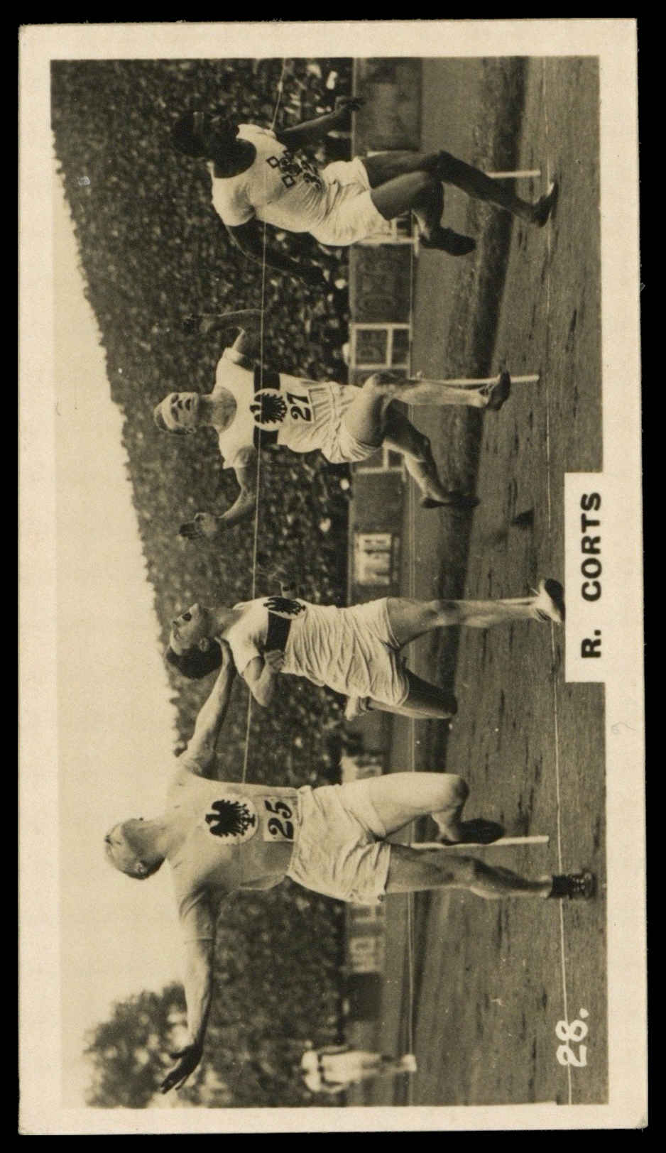 Lambert & Butler - 'Who's Who in Sport 1926' (1926) - R. Corts (Running) Lambert & Butler - 'Who's Who in Sport 1926' (1926) - R. Corts (Running)
