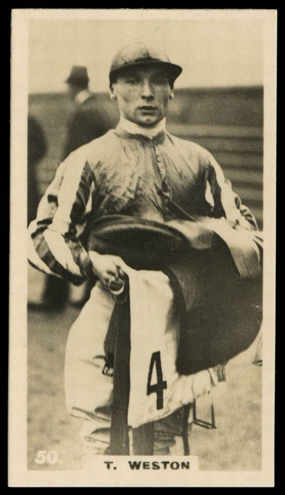 Lambert & Butler - 'Who's Who in Sport 1926' (1926) - T. Weston (Horse Racing) Lambert & Butler - 'Who's Who in Sport 1926' (1926) - T. Weston (Horse Racing)