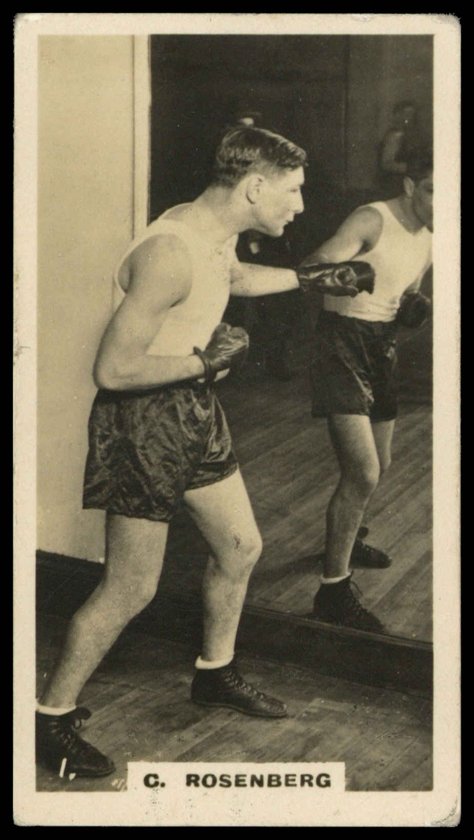 Lambert & Butler - 'Who's Who in Sport 1926' (1926) - #1 - Charles Rosenberg (Boxing) Lambert & Butler - 'Who's Who in Sport 1926' (1926) - #1 - Charles Rosenberg (Boxing)