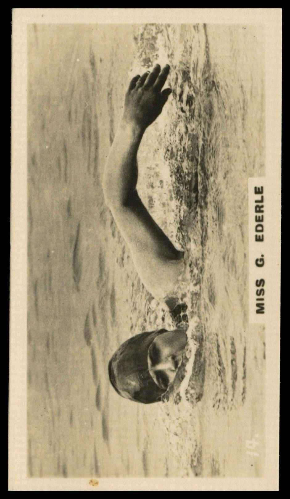 Lambert & Butler - 'Who's Who in Sport 1926' (1926) - #14 - Miss G. Ederle (Swimming) Lambert & Butler - 'Who's Who in Sport 1926' (1926) - #14 - Miss G. Ederle (Swimming)