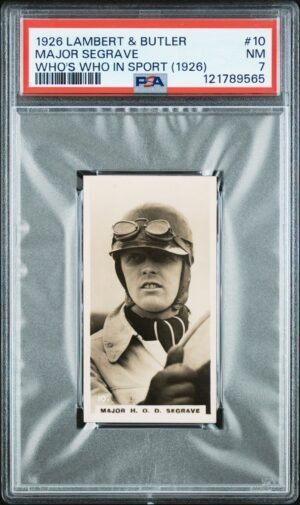 Lambert & Butler - 'Who's Who in Sport 1926' (1926) - Major Seagrave (Motor Racing) **PSA7**
