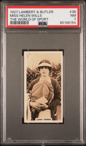 Lambert & Butler - 'The World of Sport' (1927) - Miss Helen Wills **PSA7** Lambert & Butler - 'The World of Sport' (1927) - Miss Helen Wills **PSA7**