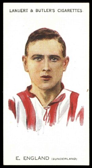 Lambert & Butler - 'Footballers 1930-31' (1930) - F. England (Sunderland)