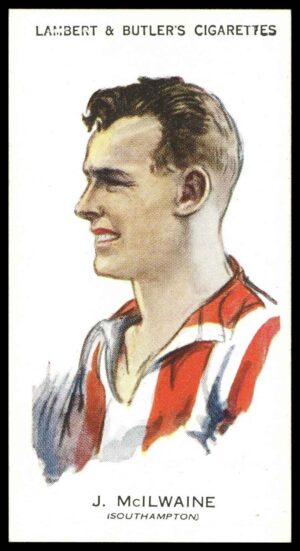Lambert & Butler - 'Footballers 1930-31' (1930) - J. McIlwaine (Southampton)