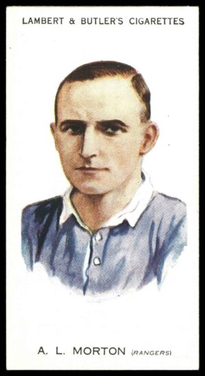 Lambert & Butler - 'Footballers 1930-31' (1930) - A.L. Morton (Glasgow Rangers)