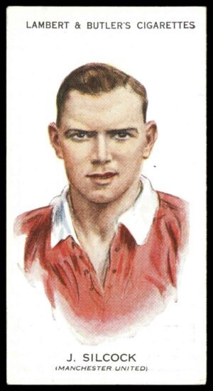 Lambert & Butler - 'Footballers 1930-31' (1930) - J. Silcock (Manchester United)