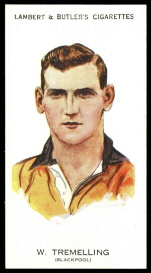 Lambert & Butler - 'Footballers 1930-31' (1930) - W. Tremelling (Blackpool)