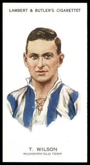 Lambert & Butler - 'Footballers 1930-31' (1930) - T. Wilson (Huddersfield Town)