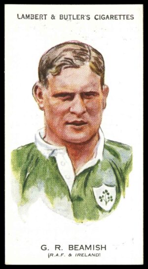 Lambert & Butler - 'Footballers 1930-31' (1930) - G.R. Beamish (R.A.F. & Ireland)