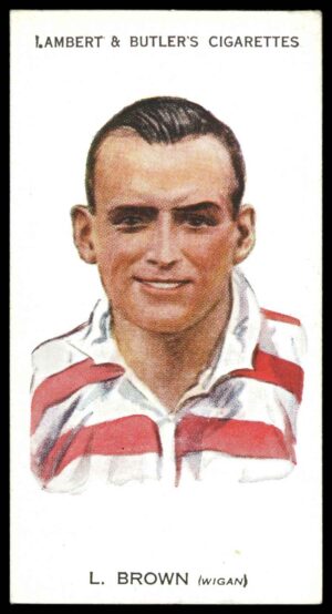 Lambert & Butler - 'Footballers 1930-31' (1930) - L. Brown (Wigan)