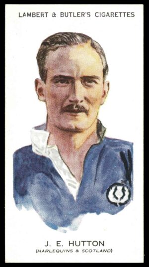 Lambert & Butler - 'Footballers 1930-31' (1930) - J.E. Hutton (Harlequins)