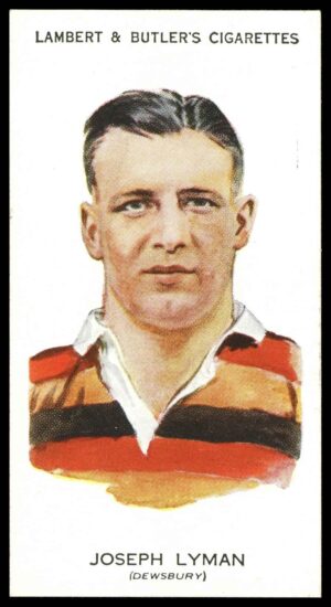 Lambert & Butler - 'Footballers 1930-31' (1930) - Joseph Lyman (Dewsbury)