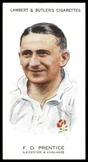 Lambert & Butler - 'Footballers 1930-31' (1930) - F.D. Prentice (Leicester)