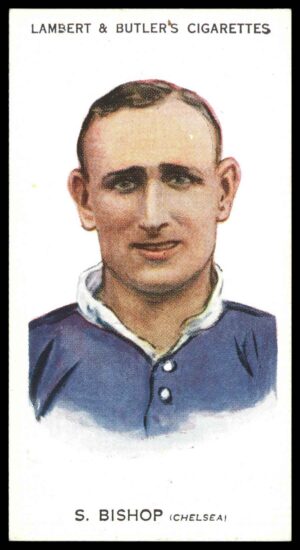 Lambert & Butler - 'Footballers 1930-31' (1930) - S. Bishop (Chelsea)