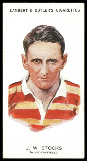 Lambert & Butler - 'Footballers 1930-31' (1930) - J.W. Stocks (Huddersfield)