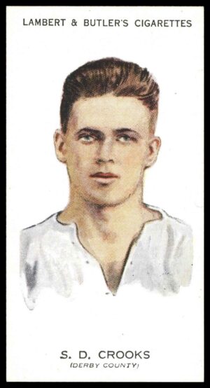 Lambert & Butler - 'Footballers 1930-31' (1930) - S.D. Crooks (Derby County)