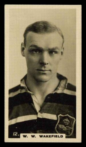Lambert & Butler - 'Who's Who in Sport 1926' (1926) - W.W. Wakefield (Rugby)